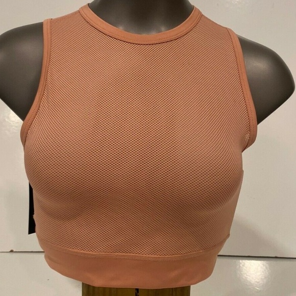 nike miler race crop tank